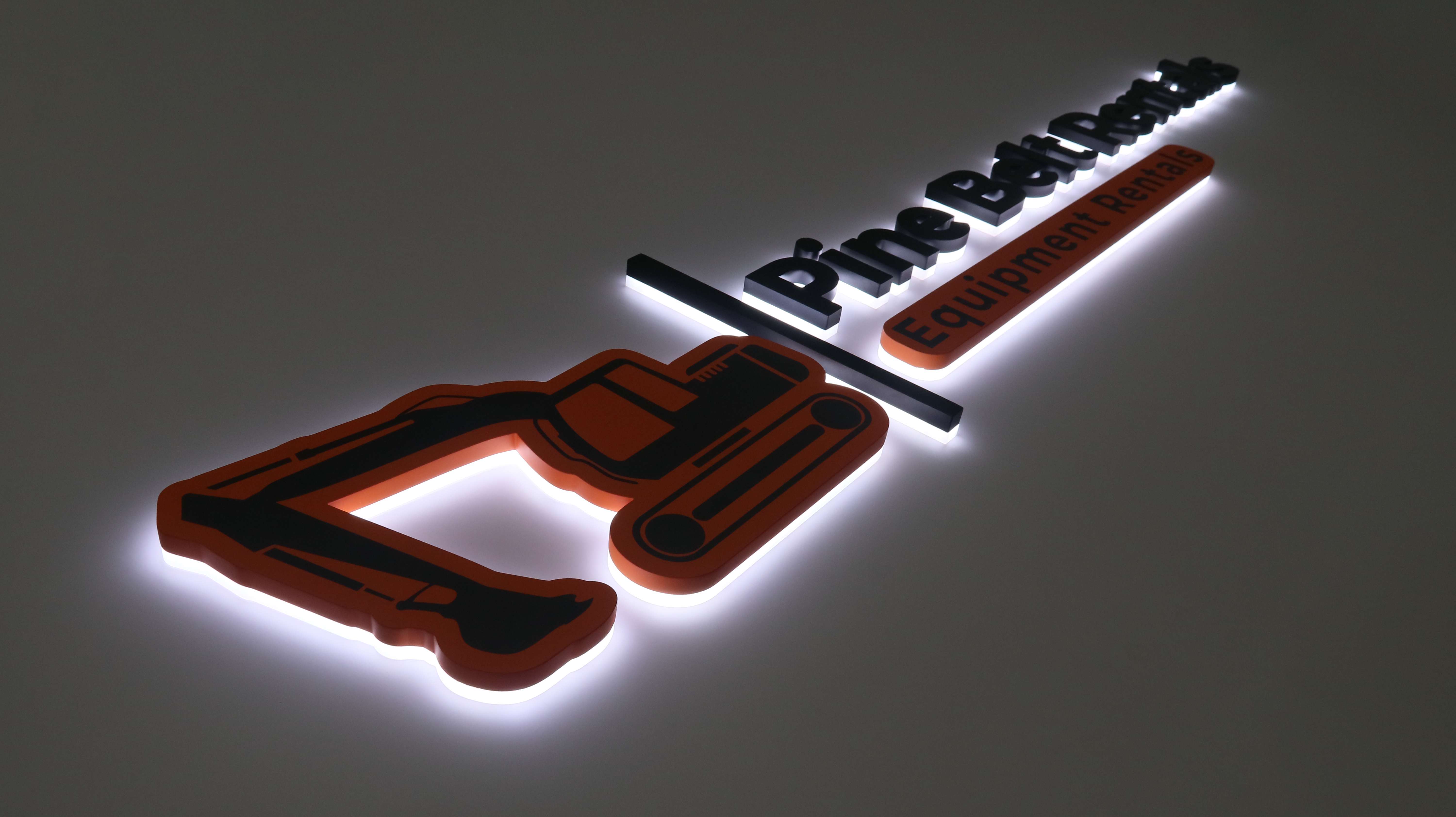 Halolit Channel Letters | Stainless Steel | UV Printed